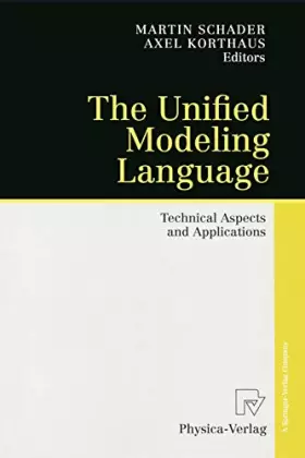 Couverture du produit · The Unified Modeling Language: Technical Aspects and Applications