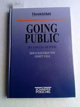 Couverture du produit · Going Public. Der Gang an die Börse
