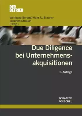 Couverture du produit · Due Diligence bei Unternehmensakquisitionen