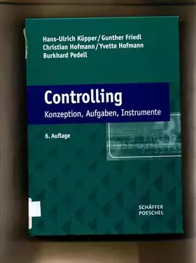 Couverture du produit · Controlling: Konzeption, Aufgaben, Instrumente