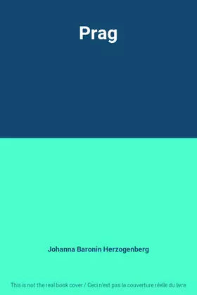 Couverture du produit · Prag