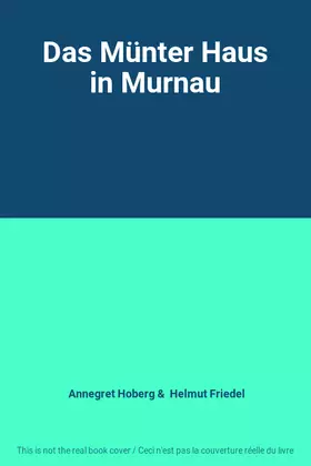 Couverture du produit · Das Münter Haus in Murnau