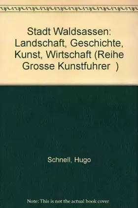 Couverture du produit · Waldsassen (Grosse Kunstführer)