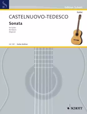 Couverture du produit · SONATE (HOMMAGE BOCCHERINI) GUITARE