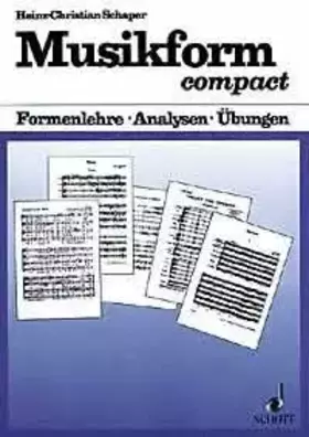 Couverture du produit · Musikform compact: Formenlehre - Analyse - Übungen