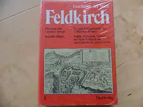 Couverture du produit · Geschichte der Stadt Feldkirch, Teil 1
