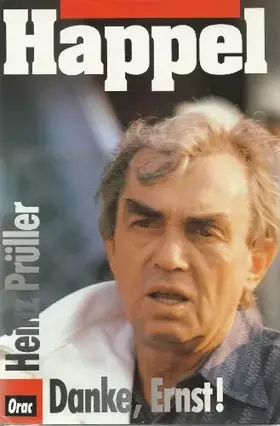 Couverture du produit · Happel. Danke, Ernst