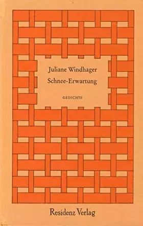 Couverture du produit · Schnee-Erwartung. Gedichte