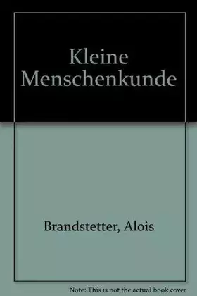 Couverture du produit · Kleine Menschenkunde
