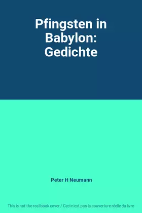 Couverture du produit · Pfingsten in Babylon: Gedichte