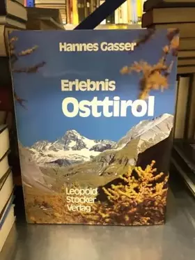 Couverture du produit · Erlebnis Osttirol