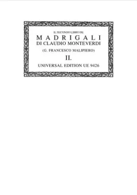 Couverture du produit · II Secondo Libro De Madrigali