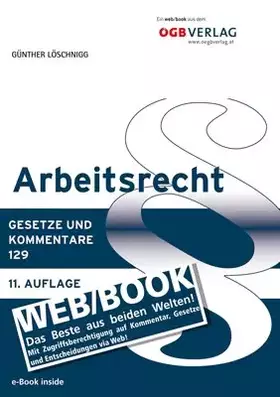 Couverture du produit · Arbeitsrecht: web/book