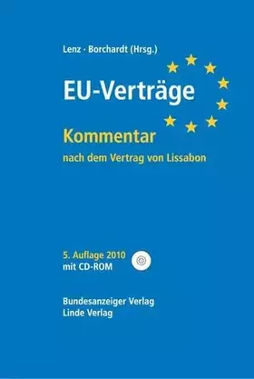 Couverture du produit · EU-Verträge: Kommentar