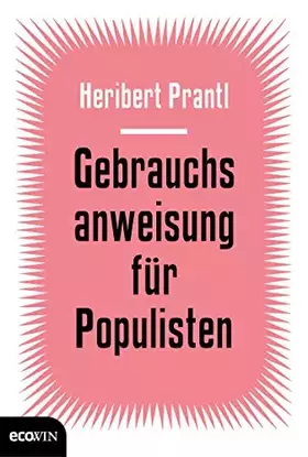 Couverture du produit · Gebrauchsanweisung für Populisten
