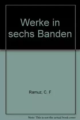 Couverture du produit · Werke in sechs Banden (German Edition)