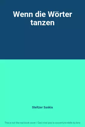 Couverture du produit · Wenn die Wörter tanzen