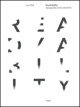 Couverture du produit · Read/ability. Typografie und Lesbarkeit