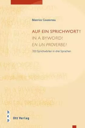 Couverture du produit · Auf ein Sprichwort!