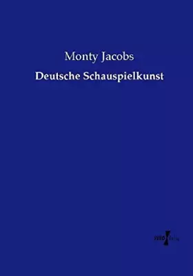 Couverture du produit · Deutsche Schauspielkunst