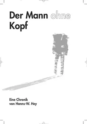 Couverture du produit · Der Mann ohne Kopf