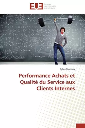 Couverture du produit · Performance achats et qualité du service aux clients internes