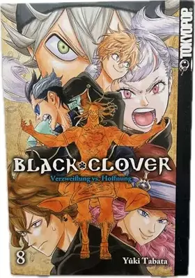 Couverture du produit · Black Clover 08: Verzweiflung vs. Hoffnung