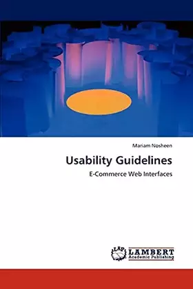 Couverture du produit · Usability Guidelines: E-Commerce Web Interfaces