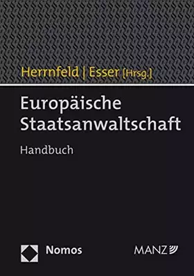 Couverture du produit · Europäische Staatsanwaltschaft: Handbuch