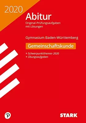Couverture du produit · Abiturprüfung BaWü 2020 - Gemeinschaftskunde
