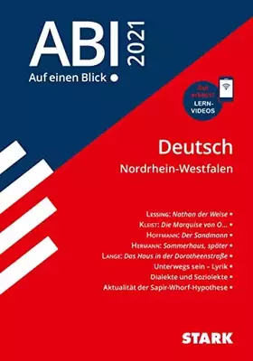 Couverture du produit · STARK Abi - auf einen Blick! Deutsch NRW 2021 (Skripte / Abi - Auf einen Blick!)