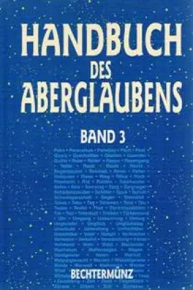 Couverture du produit · Handbuch des Aberglaubens Band 3