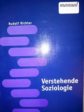 Couverture du produit · Verstehende Soziologie (Manual)