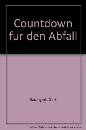 Couverture du produit · Countdown für den Abfall!