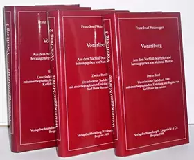 Couverture du produit · Vorarlberg