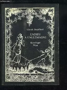 Couverture du produit · l'adieu a l'allemagne