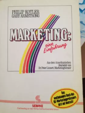 Couverture du produit · Marketing: eine Einführung