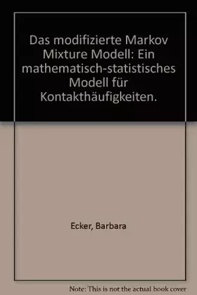 Couverture du produit · Das modifizierte Markov Mixture Modell