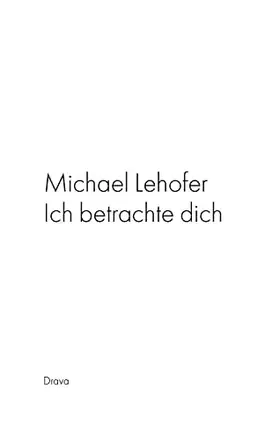 Couverture du produit · Ich betrachte dich