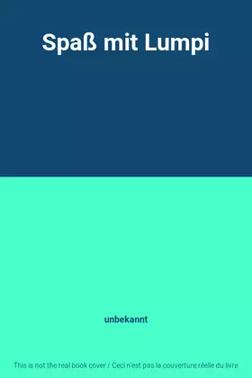 Couverture du produit · Spaß mit Lumpi