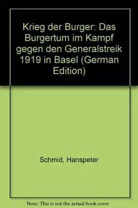 Couverture du produit · Krieg der Bürger: Generalstreik 1919