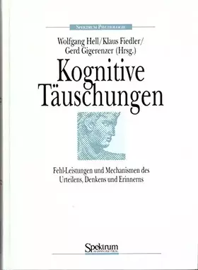 Couverture du produit · Kognitive Täuschungen