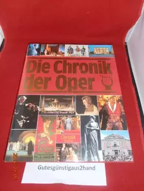 Couverture du produit · Die Chronik der Oper