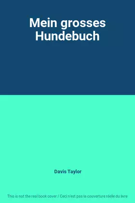 Couverture du produit · Mein grosses Hundebuch