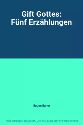 Couverture du produit · Gift Gottes: Fünf Erzählungen