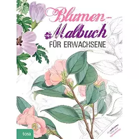 Couverture du produit · Blumen-Malbuch für Erwachsene