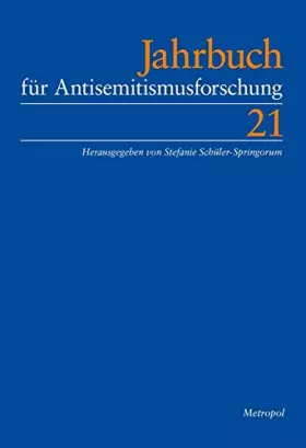 Couverture du produit · Jahrbuch für Antisemitismusforschung 21