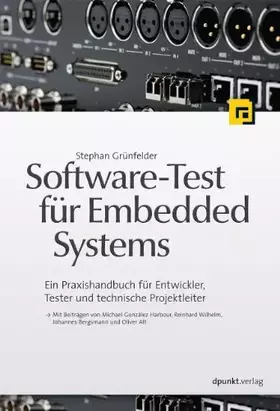 Couverture du produit · Software-Test für Embedded Systems: Ein Praxishandbuch für Entwickler, Tester und technische Projektleiter