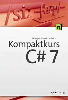 Couverture du produit · Kompaktkurs C# 7