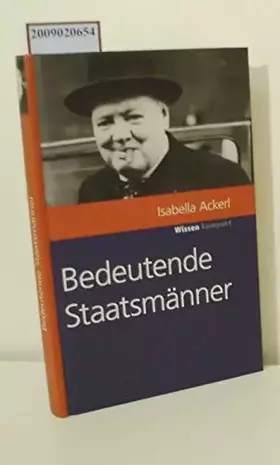 Couverture du produit · Die bedeutendsten Staatsmänner. marixwissen